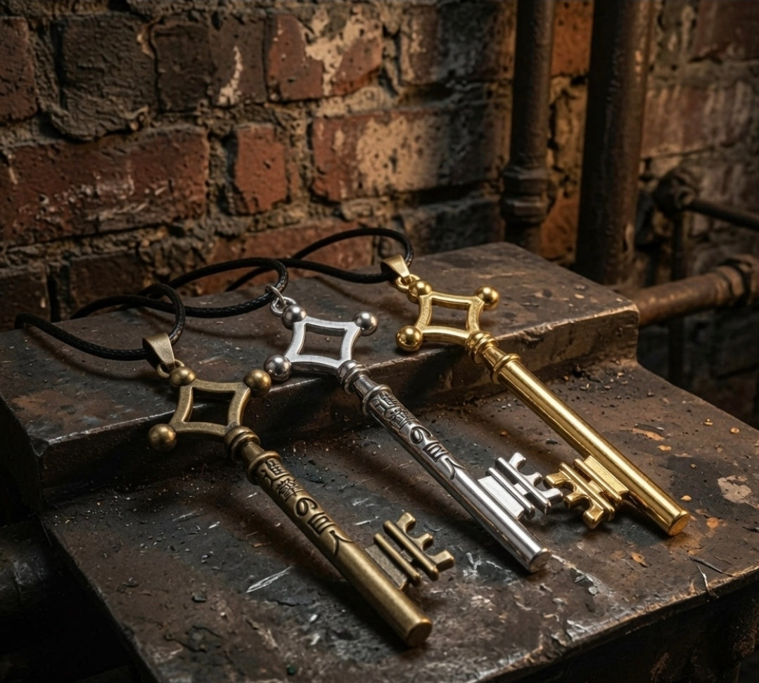 Eren Key Anime Necklace