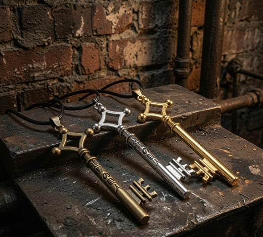 Eren Key Anime Necklace