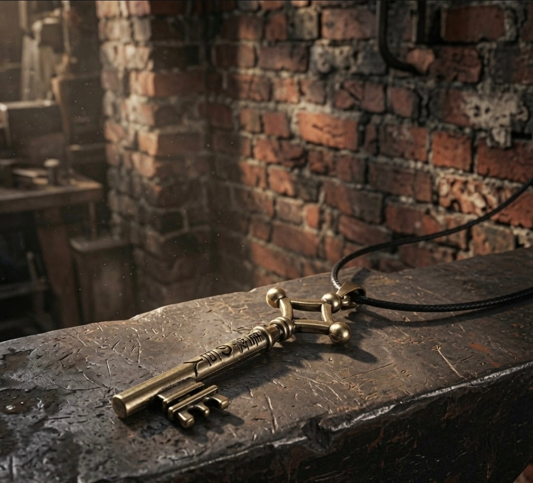 Eren Key Anime Necklace